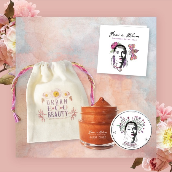 Rosy Mauve Sheer Tint Organic Lip Gloss Plumper Treatment - Picture 5 of 15